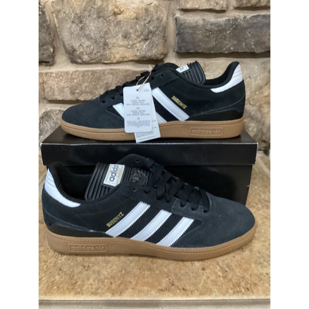 Adidas Busenitz Skateboarding Shoes Black White Gum G48060 Mens 10.5 New In Box